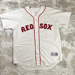 Majestic Red Socks Foulke Jersey